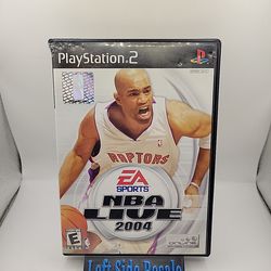 NBA Live 2004 ( Sony Playstation 2 , PS2 ) - CIB -