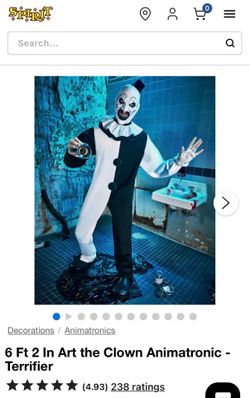 Spirit Halloween ART the Clown NEW IN BOX