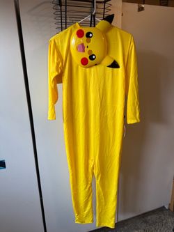 Pikachu Halloween Costume Large- with Mask