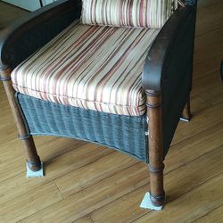 Wicker Cushion Chair 