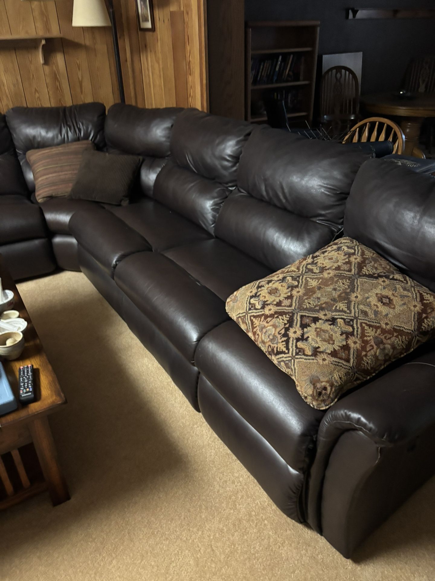 Leather Sectional Couch