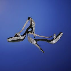Rhinestone High Heels Size 8 