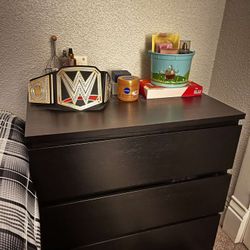 Black 3 Tier Dresser 
