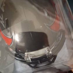 Buccaneers Mini Helmet  Signed By Tom Brady