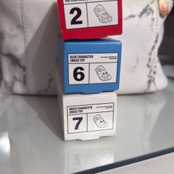 McDonald's Crocs Toy /keychains New