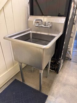 Stainless Steel Commercial Utility Sink