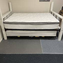 Twin Bed With Trundle Pullout