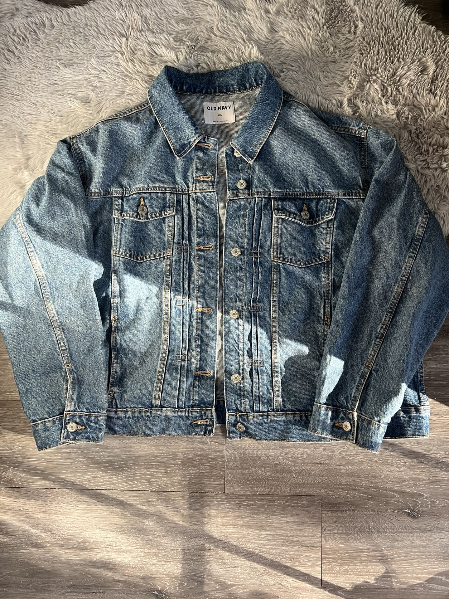 Plus Size Denim Jacket
