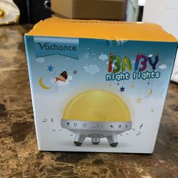 Baby Night Light With White Noise 