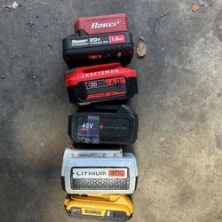Power Drill Battery 20 Each 80 For All