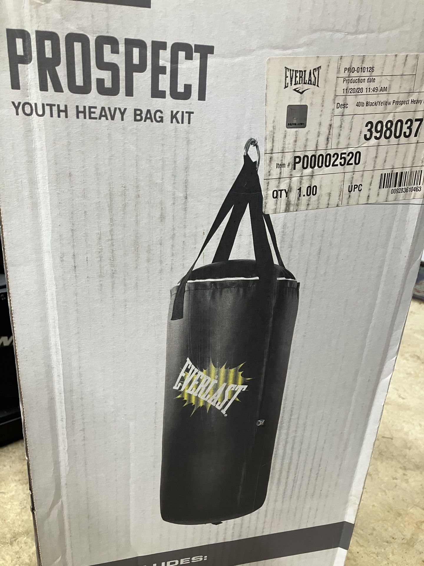 Youth Punching Bag - 40lbs