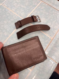 Coach Compact Wallet and Watch Straps