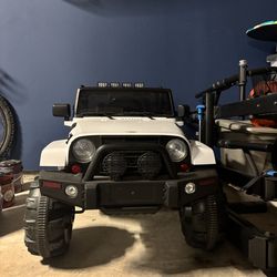 Electric ride on Jeep for kids