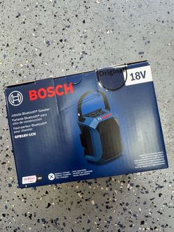 Bosch 18V Jobsite Bluetooth Speaker GPB18V-1CN