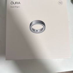 Oura ring 4 Size 10 Brushed Silver
