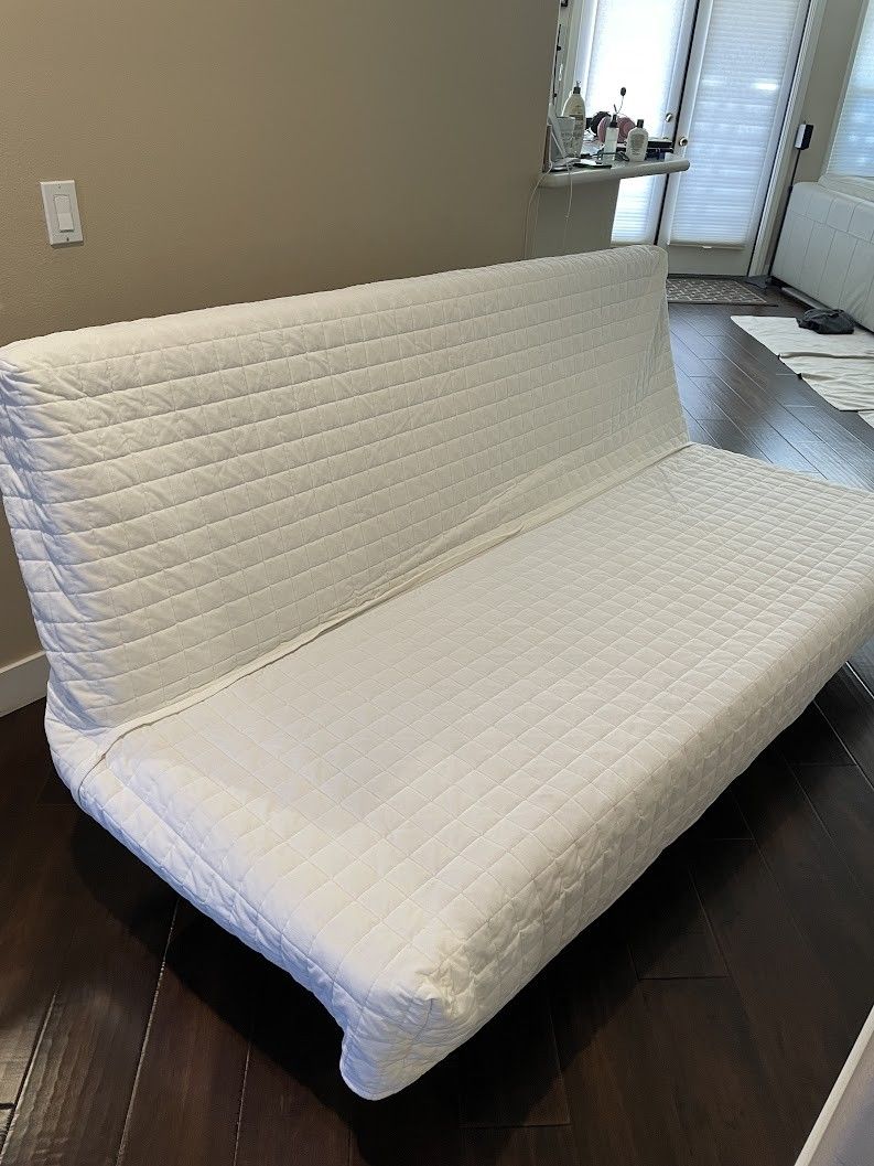 Ikea futon with outlet storage