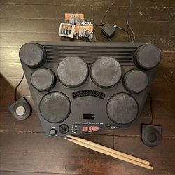 Yamaha DD-75 Digital Drum Pad – Complete Kit w/ Pedals & Power