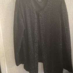 Black Beaded evening Jacket