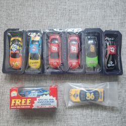 8 1:64 NASCAR Diecast Race Cars