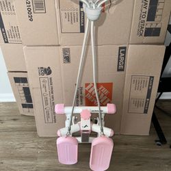   MERACH FITNESS EXERCISE STEPPERS W/ LCD MONITOR WITH RESISTANCE BANDS 