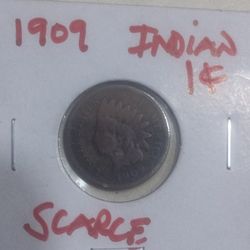 1909 Indian Head Penny 
