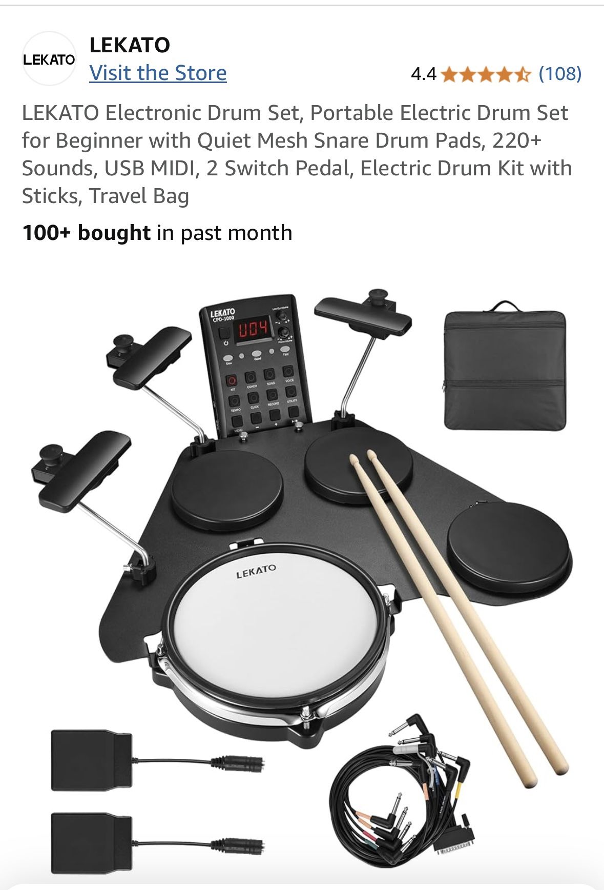 Electronic Drum Set