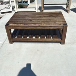 Solid Wood Coffee Table 