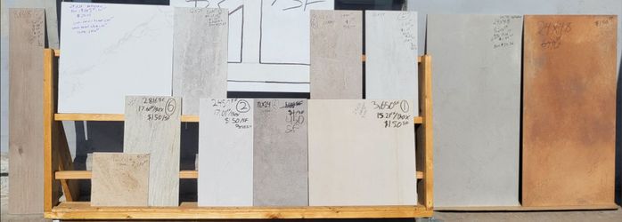 Porcelain and ceramic tile
