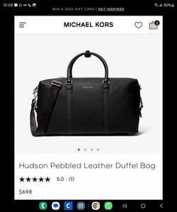 Michael kors duffle bag