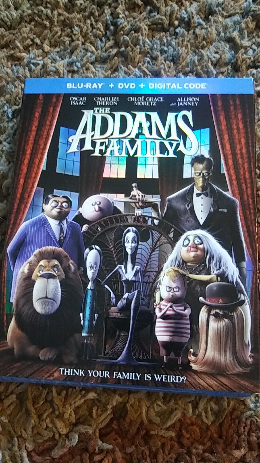 The Addams family blu-ray