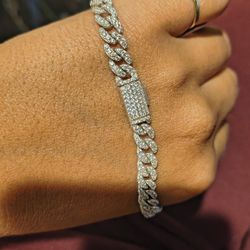 Brasalete De Plata Mexicana 925