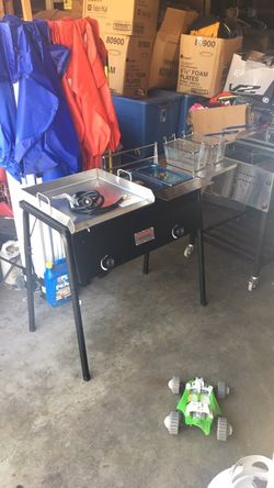 Griddle stove fryer warmer table stainless steel