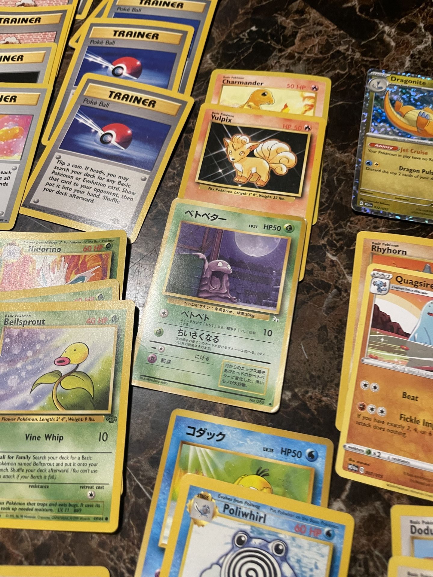 Pokémon Basic Set Cards 44 Total