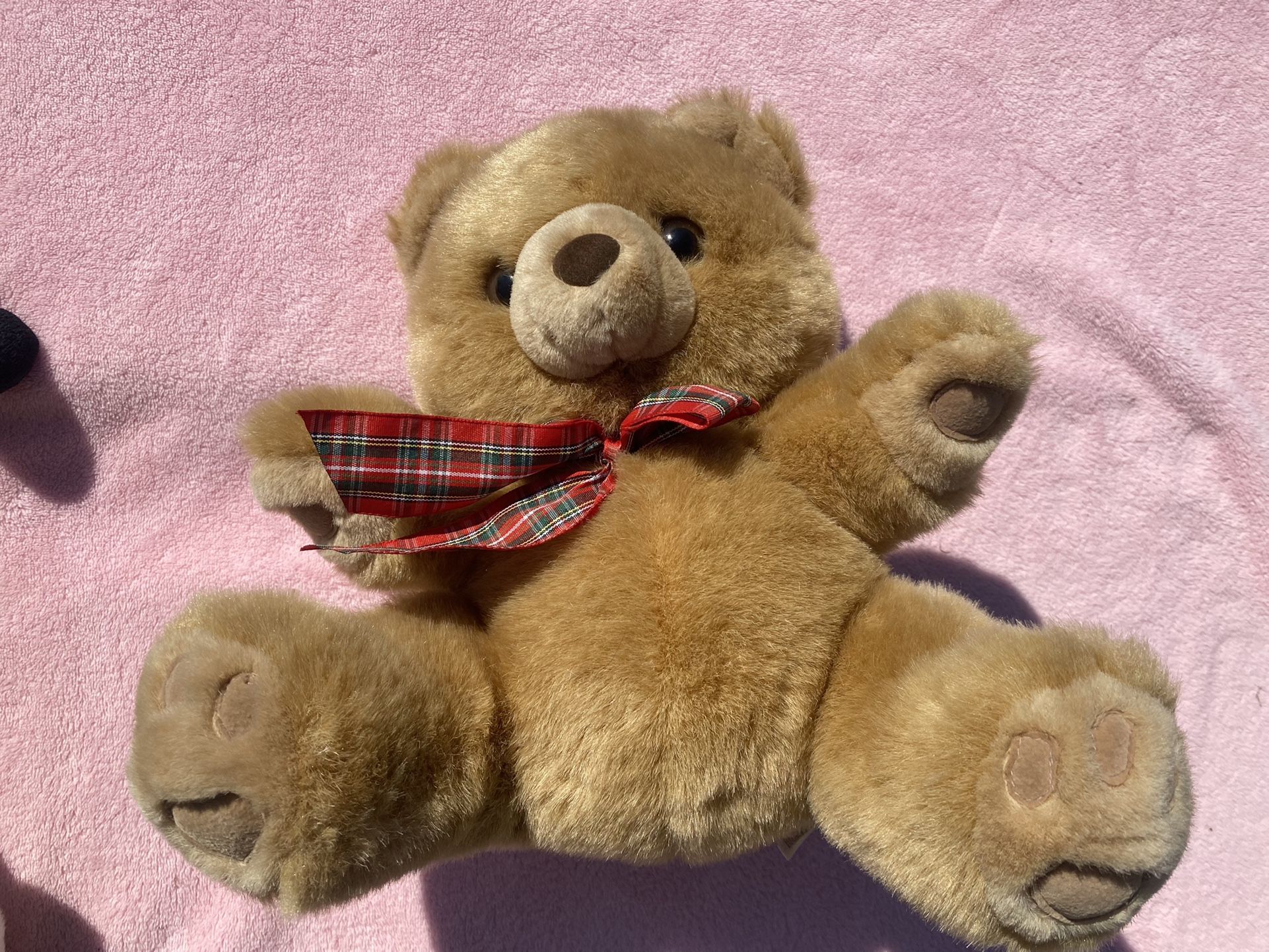 BROWN 11.0" PLUSH STUFFED TEDDY BEAR  by BRAND LOYALTY cuddle me toys