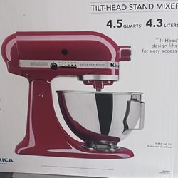 Kitchen Aid mixer 