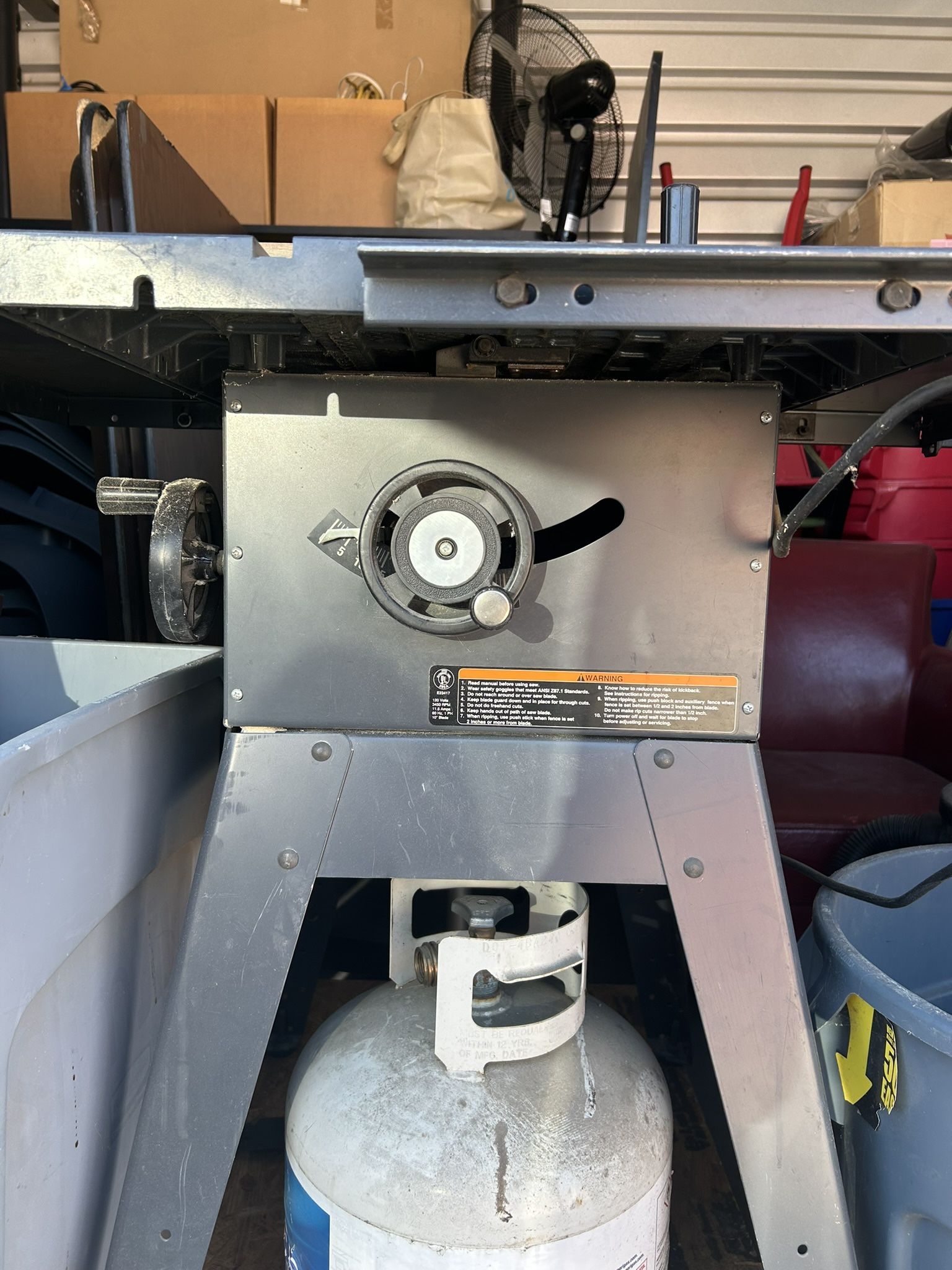 Older Craftsman Table Saw.