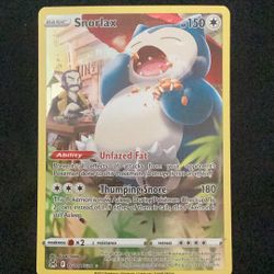 Snorlax tg10 lost origins trainer gallery nm