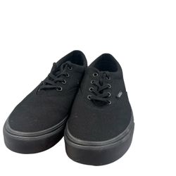 NEW Vans Era Doheny Women’s 9.5 Skate Black Sneakers Lace up Shoes NIB