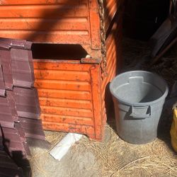 Stackable for Cliftable storage bins metal with drop door on side