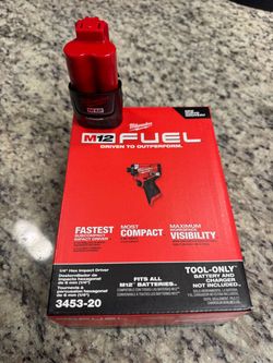 Milwaukee M12 FUEL Impact Driver with Battery