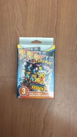 Pokemon Surging Sparks 3 pack