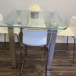 Glass Table With Chairs