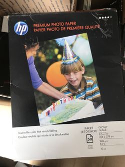 HP Premium Photo Paper, Glossy
