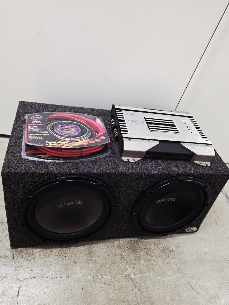 Kenwood Subwoofer W/amp