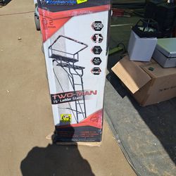 Two  Man  Ladder  15 Stand New
