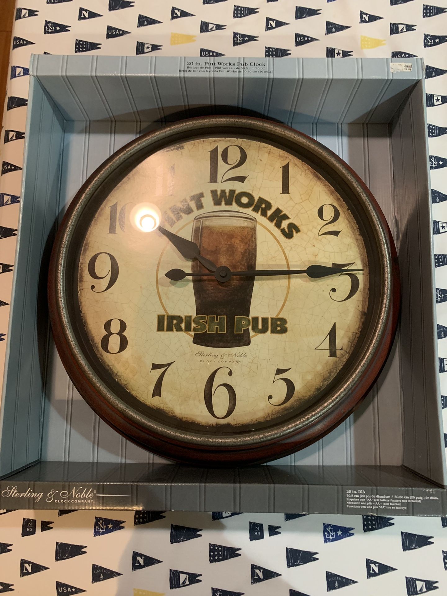 Brand new wall clock