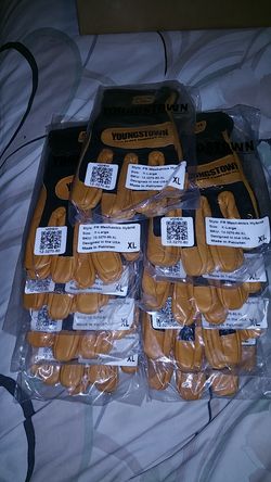 Hybrid Fire Resistant & Cut Resistant Gloves, XL