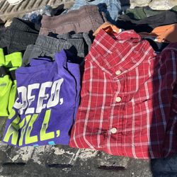 21 Pc Boys Size 6,7,8 Winter Clothing Lot