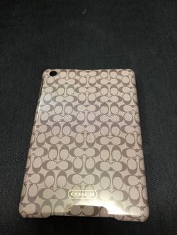 Coach Ipad mini case