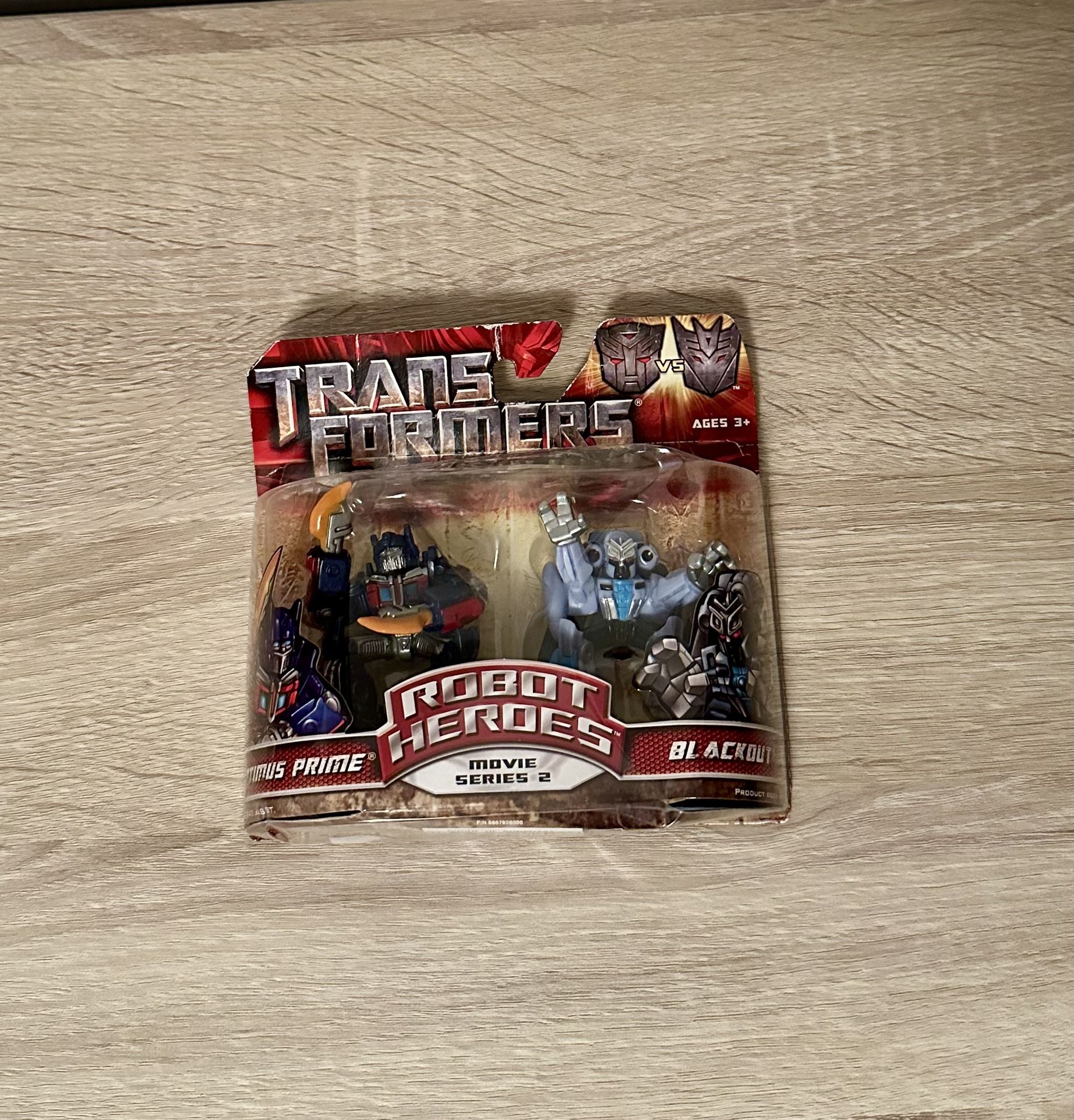 Transformers Revenge Of The Fallen, Robot Heroes, Optimus Prime & Blackout